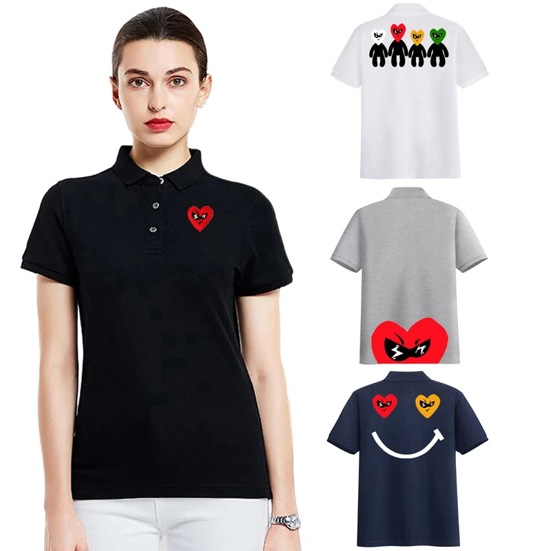 Embroidery Egg - Kırma Yumurta Kadın POLO GÖMLEK Pamuk