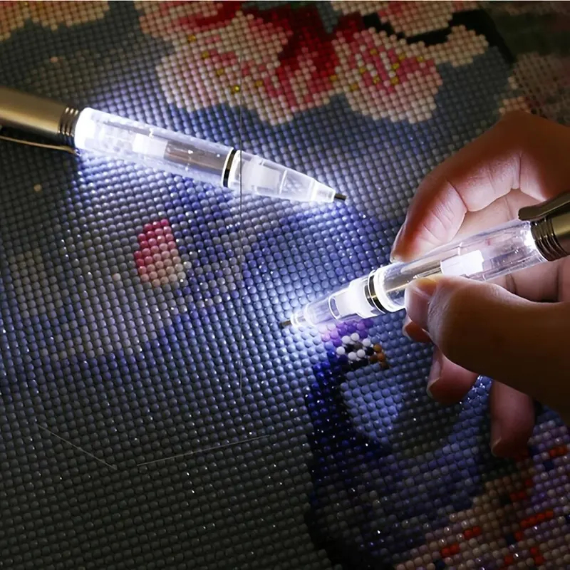 Embroidery Painting - LED Işıklı Elmas Boyama Kalemi 1