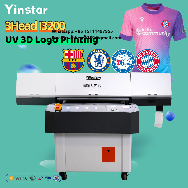 Embroidery Texture - Yinstar Özel TPU Yama Yazıcısı UV