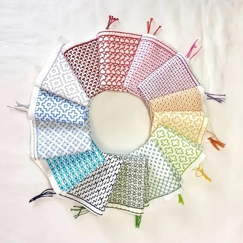 Embroidery Needle - 9/32 adet iplik ve iğneler denim
