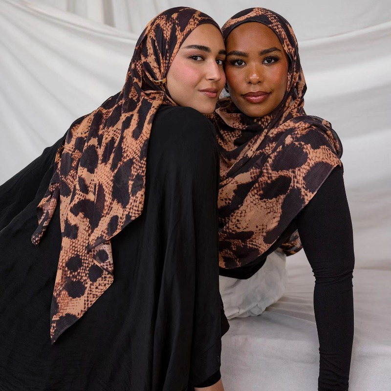 Yeni Çift Taraflı Baskılı Moda - Embroidery Hijab incelemesi ve fiyatı