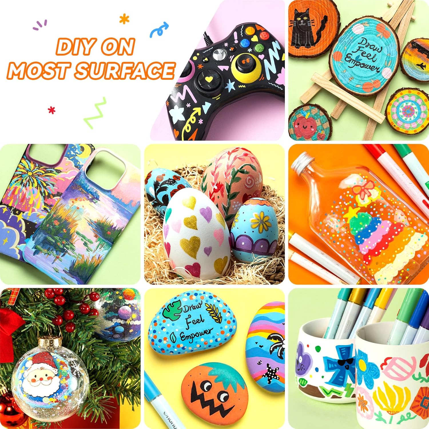 Ohuhu Akrilik Boya İşaretleyic - Embroidery Egg incelemesi ve fiyatı