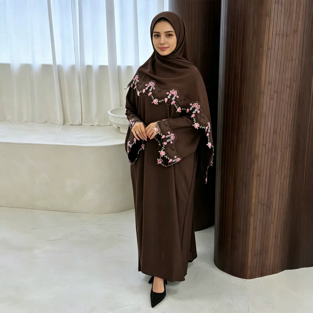 Bayram Elbisesi Kadın Müslüman - Embroidery Hijab incelemesi ve fiyatı