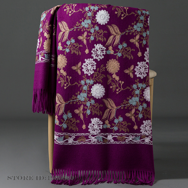 Kadın Kaşmir Paşmina Eşarp Şal - Embroidery Pashmina incelemesi ve fiyatı