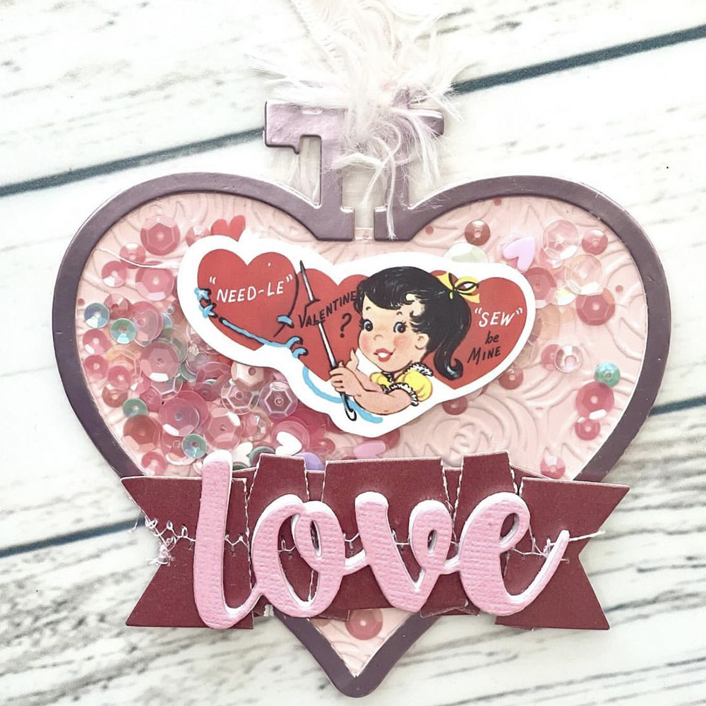 KSCRAFT kalp gergef Metal kesm - Embroidery Zone incelemesi ve fiyatı
