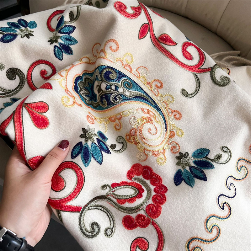 2024 moda eşarp kış kalın şal  - Embroidery Pashmina incelemesi ve fiyatı