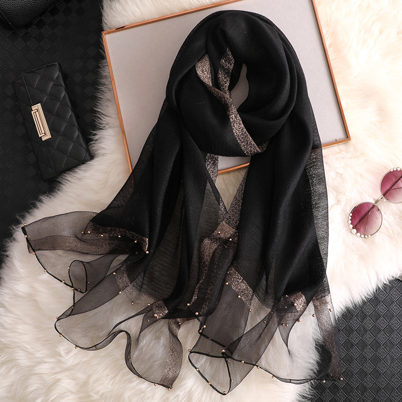 Kadınlar için 2024 lüks 100% i - Embroidery Hijab incelemesi ve fiyatı