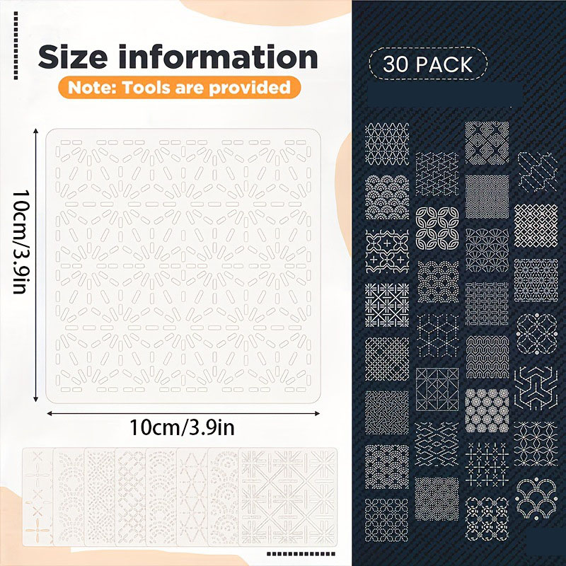 30 adet nakış şablonları DIY n - Embroidery Pattern incelemesi ve fiyatı