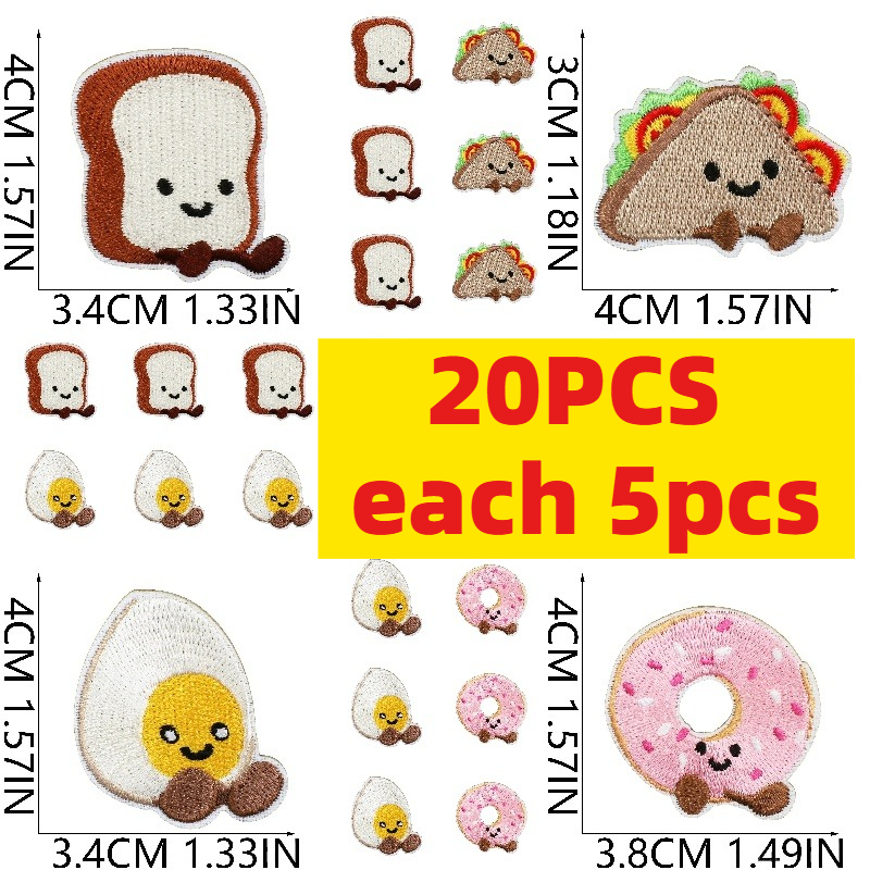 10/20 adet sevimli tatlı nakış - Embroidery Egg incelemesi ve fiyatı