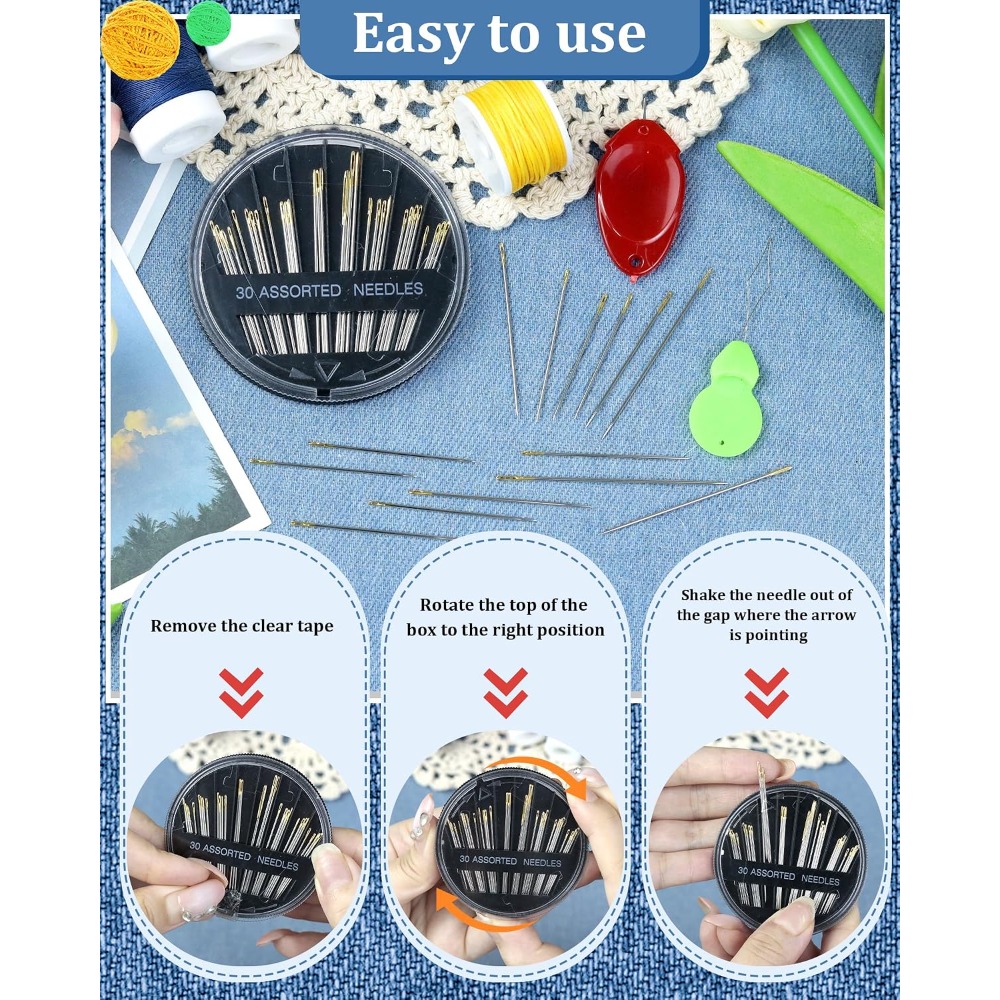 30'lu Çelik El Dikiş İğneleri  - Embroidery Needle incelemesi ve fiyatı
