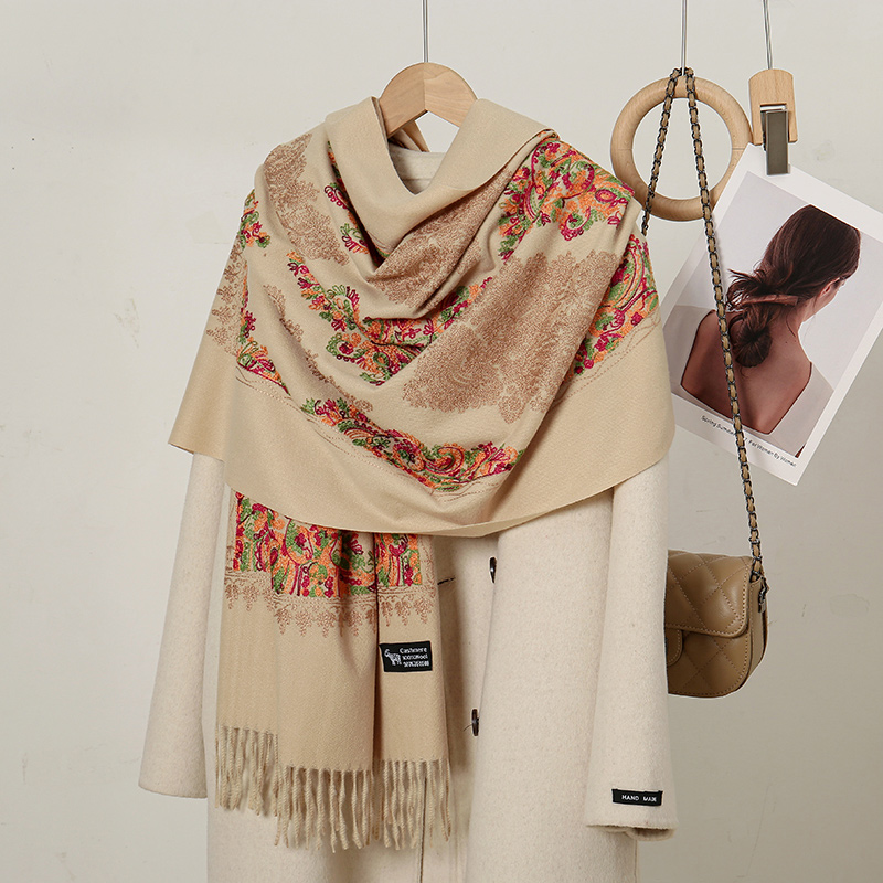 Paisley Nakış Pashmina Şal Püs - Embroidery Pashmina incelemesi ve fiyatı