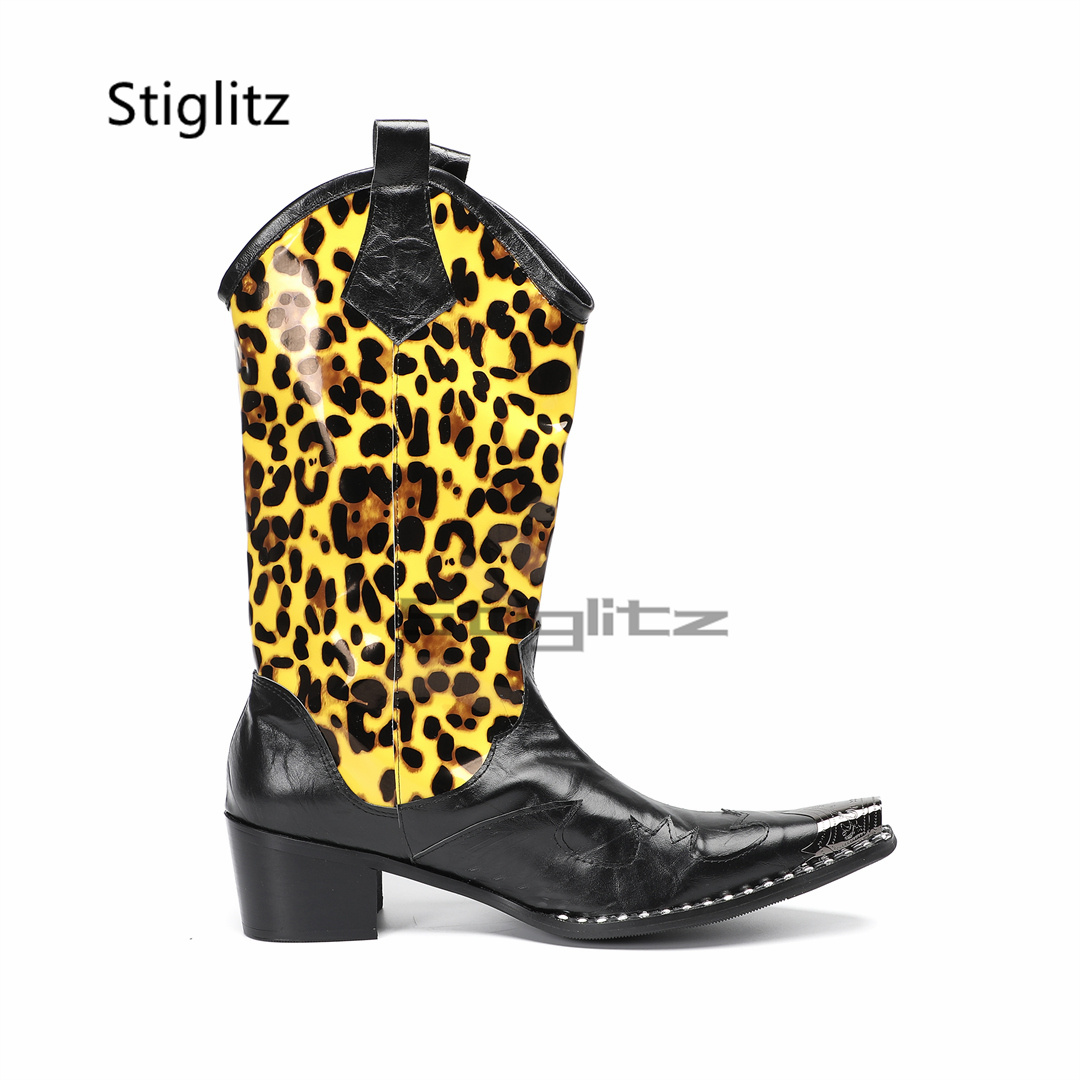 Erkek Leopar Desenli Binici Bo - Embroidery Print incelemesi ve fiyatı