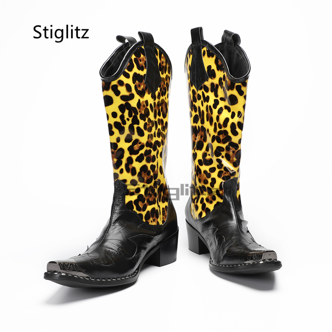 Erkek Leopar Desenli Binici Bo - Embroidery Print incelemesi ve fiyatı